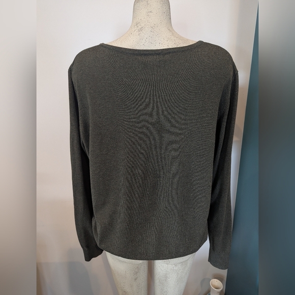 Women's Super Soft Long sleeve Cardigan Green H&M Size XXL - Picture 13 of 14